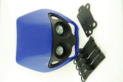 headlamp fairing type, universal blue