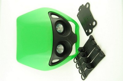 headlamp fairing type, universal green