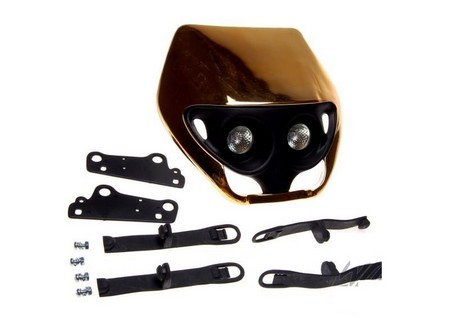 headlamp fairing type, universal gold