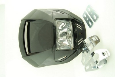 headlamp fairing type, universal square lamp, EU enged