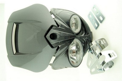 headlamp fairing type, universal +p EU eng CARBON-