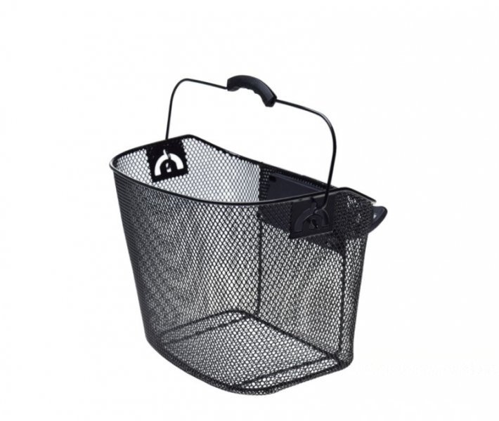 bicycle basket, with grip