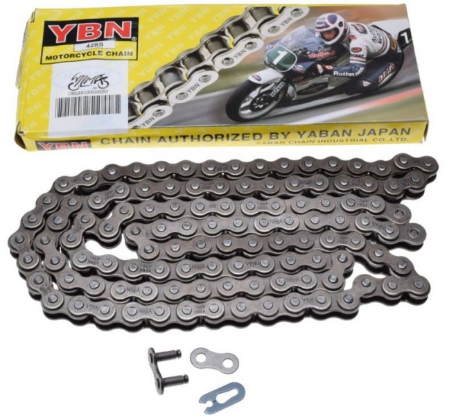 drive chain 428S 114 links, SIMSON KR51/1 YBN